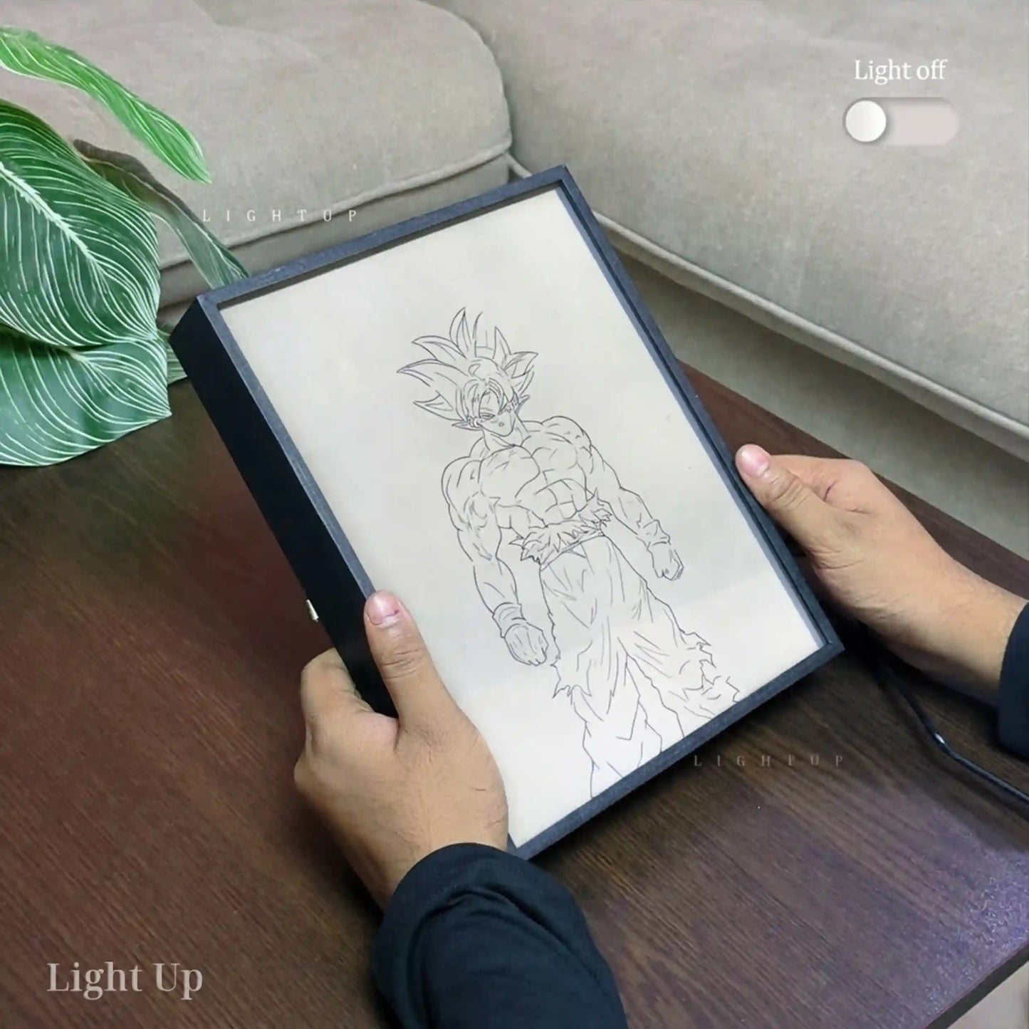 Goku Ultra Instinct Version 2 Transformation Lightbox | Dragon Ball